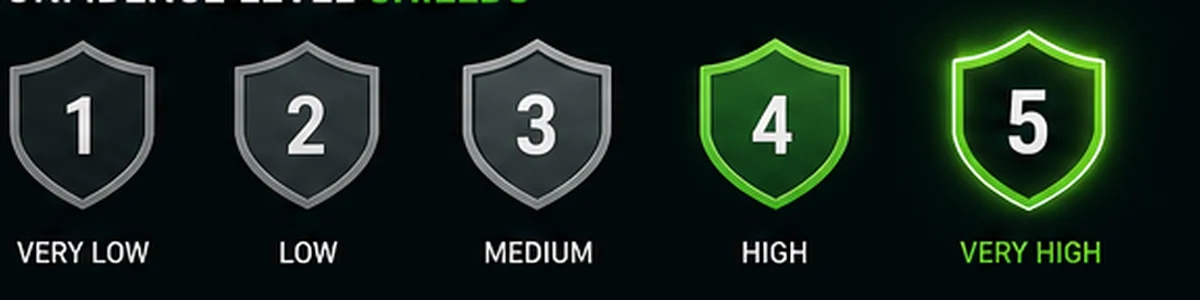 How confidence is calculated